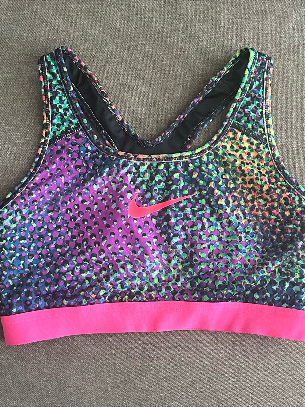 Nike Multicolor Sports Bra Medium